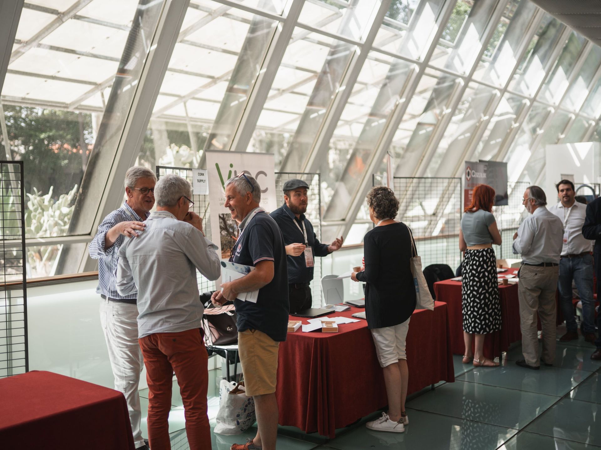 Salon partenaires et dégustation du congrès des Œnologues de France